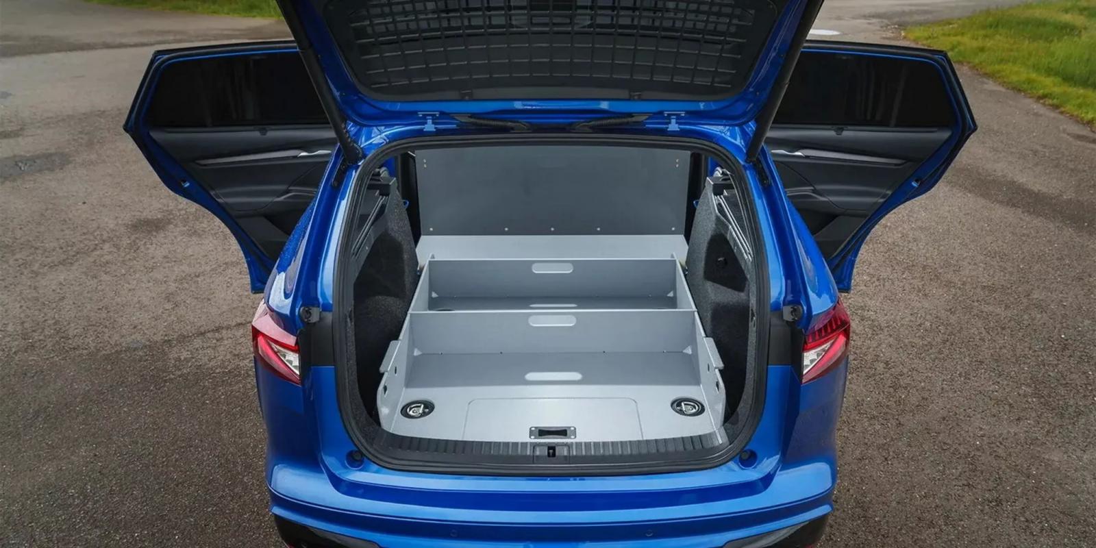 Το Skoda Enyaq έγινε ελαφρύ επαγγελματικό αλλά χωρίς να φαίνεται!